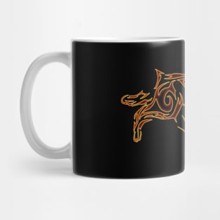 1987-1988, Fire Rabbit Chinese Zodiac (sm. Emblem) Mug